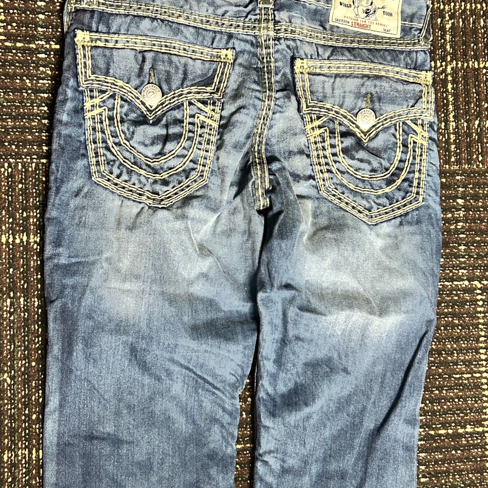 True Religion Blue Denim Jeans